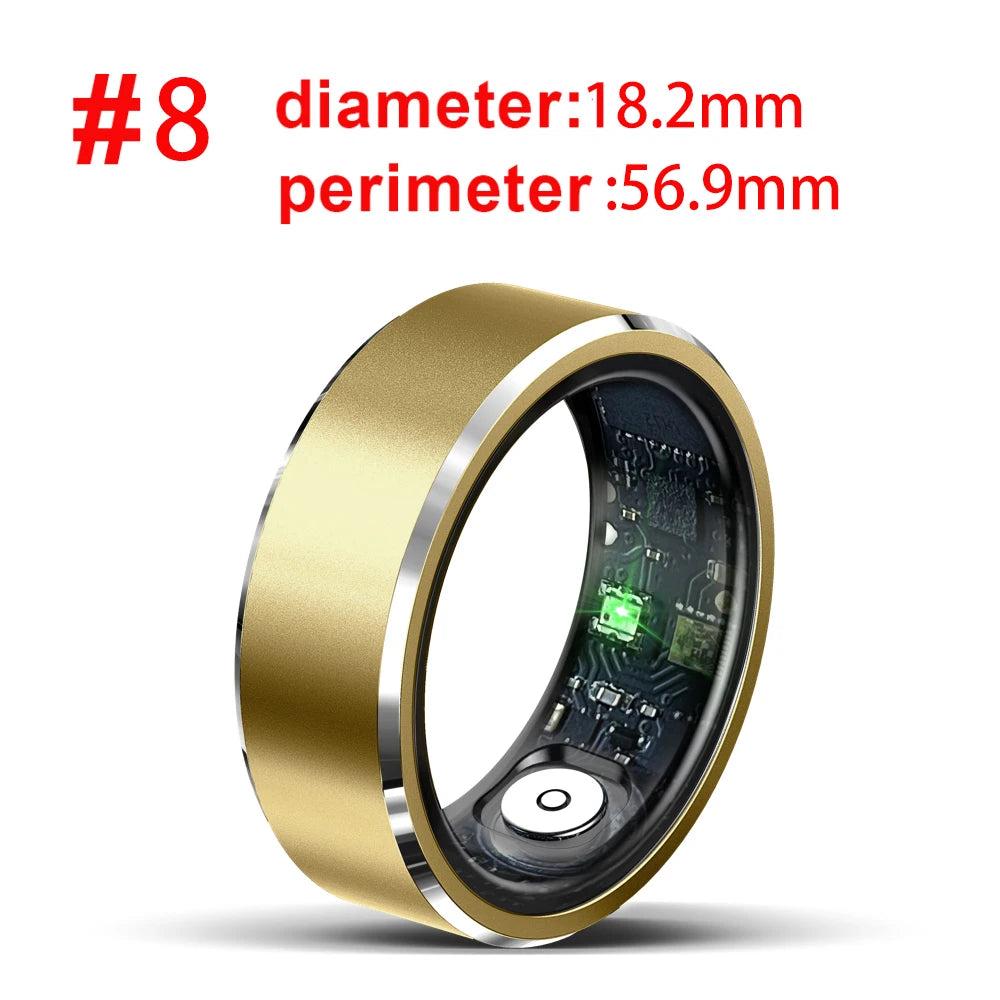 Smart Health Ring Comprehensive Wellness Tracker with 24/7 Monitoring Versatile Fitness Modes And Waterproof Design for Active Living