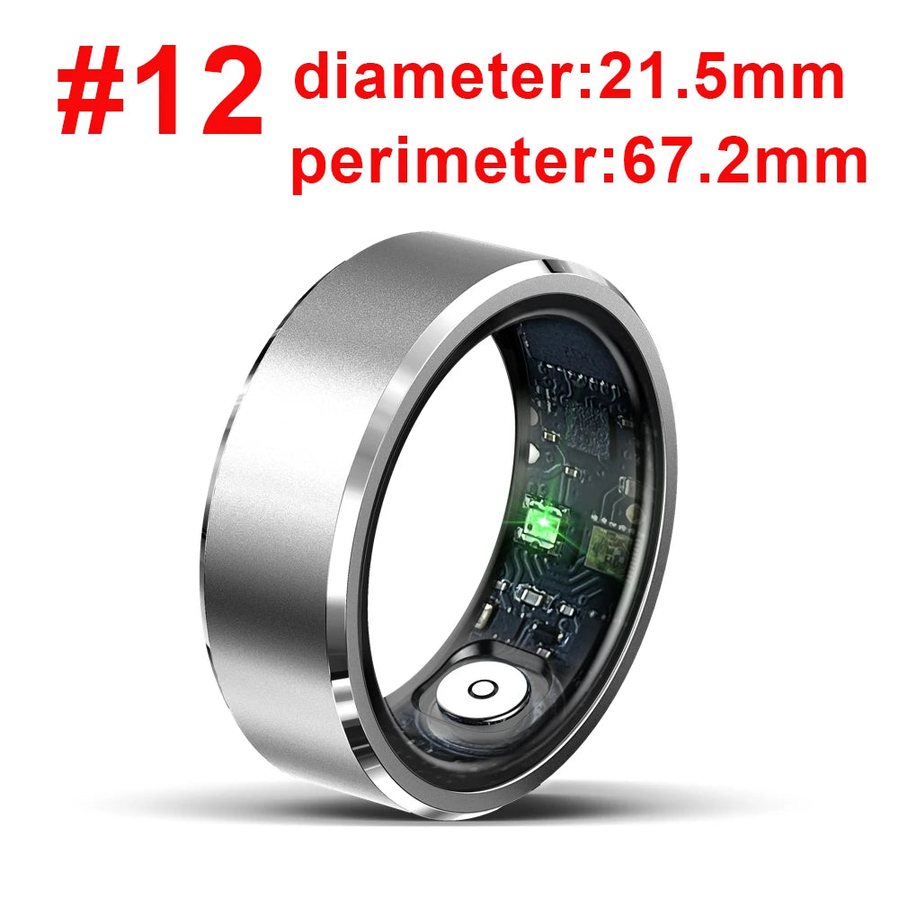 Smart Health Ring Comprehensive Wellness Tracker with 24/7 Monitoring Versatile Fitness Modes And Waterproof Design for Active Living