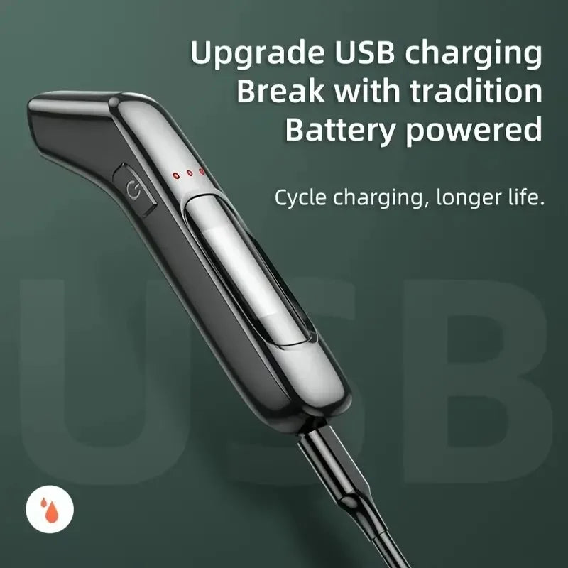 USB Portable Breathalyzer Tester - High Accuracy Alcohol Measuring Instrument, Professional-Grade