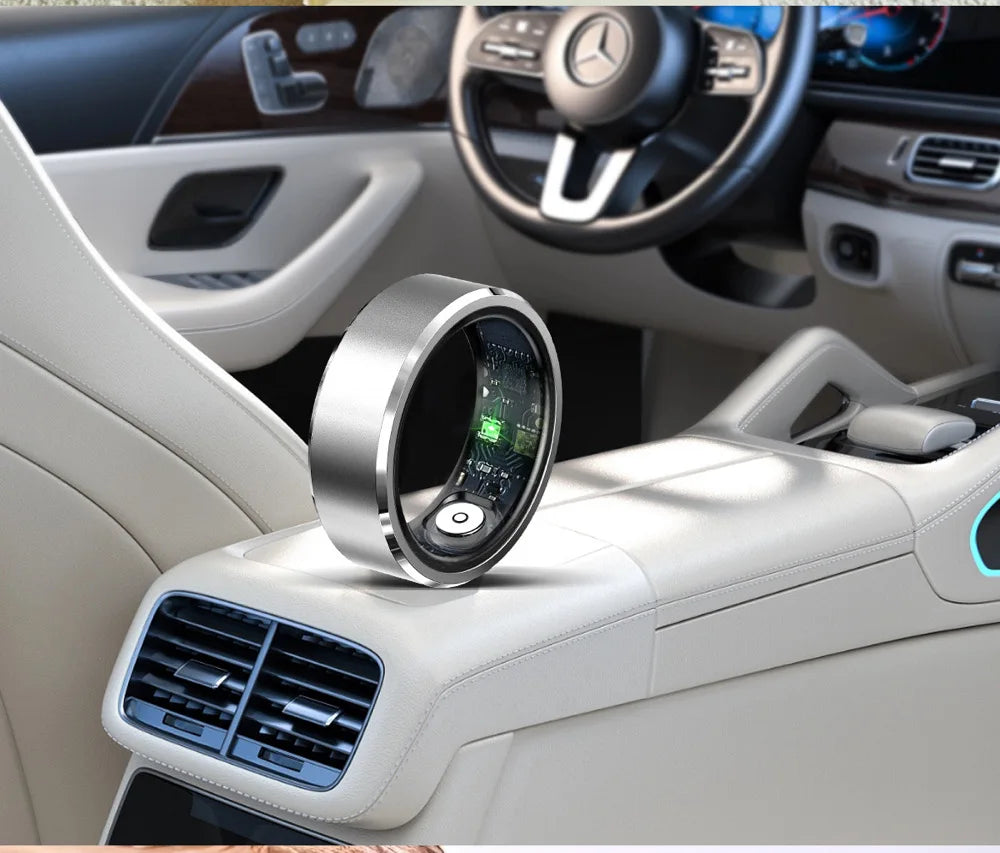 Smart Health Ring Comprehensive Wellness Tracker with 24/7 Monitoring Versatile Fitness Modes And Waterproof Design for Active Living