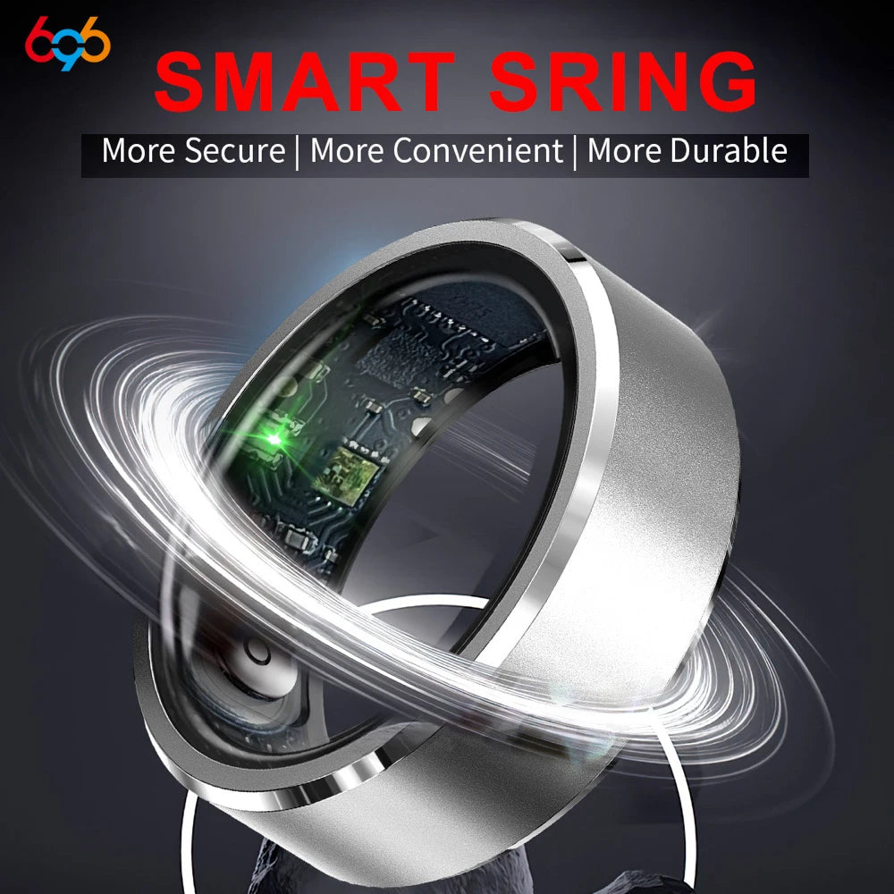 Smart Health Ring Comprehensive Wellness Tracker with 24/7 Monitoring Versatile Fitness Modes And Waterproof Design for Active Living