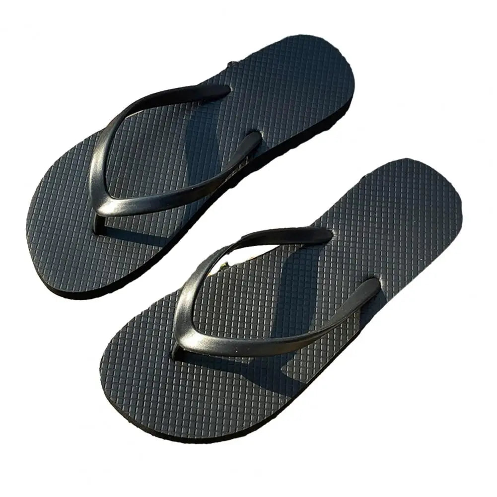 Summer Women's Slipper Non-Slip Flip Flops Bathroom Quick Drying Slippers Clip Toe Flat Slippers for Home Shower Beach