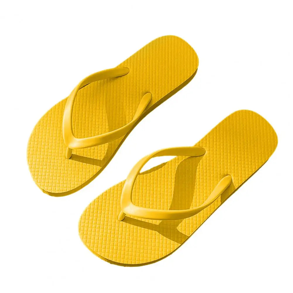 Summer Women's Slipper Non-Slip Flip Flops Bathroom Quick Drying Slippers Clip Toe Flat Slippers for Home Shower Beach