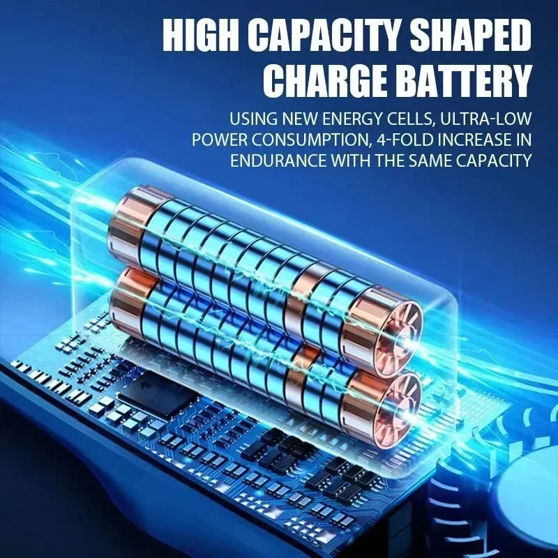 Hanging Neck USB Charging Air Cooler with 5-speed adjustment and LED Display