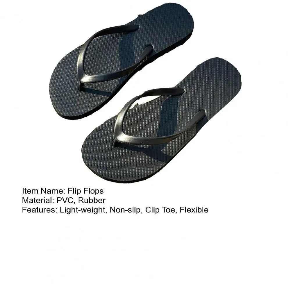 Summer Women's Slipper Non-Slip Flip Flops Bathroom Quick Drying Slippers Clip Toe Flat Slippers for Home Shower Beach