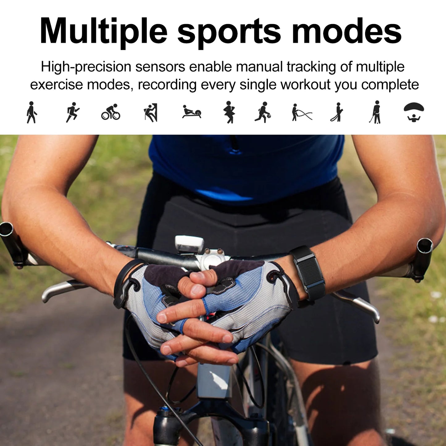 Smart Fitness Band - No subscription fees