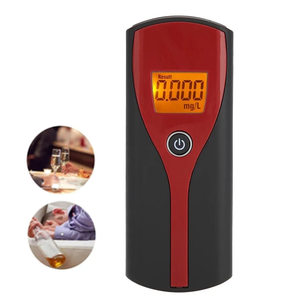 Non-Contact Alcohol Tester LED Digital Display Portable  Alcohol Breath Tester High Professional Accuracy Breathalyzer
