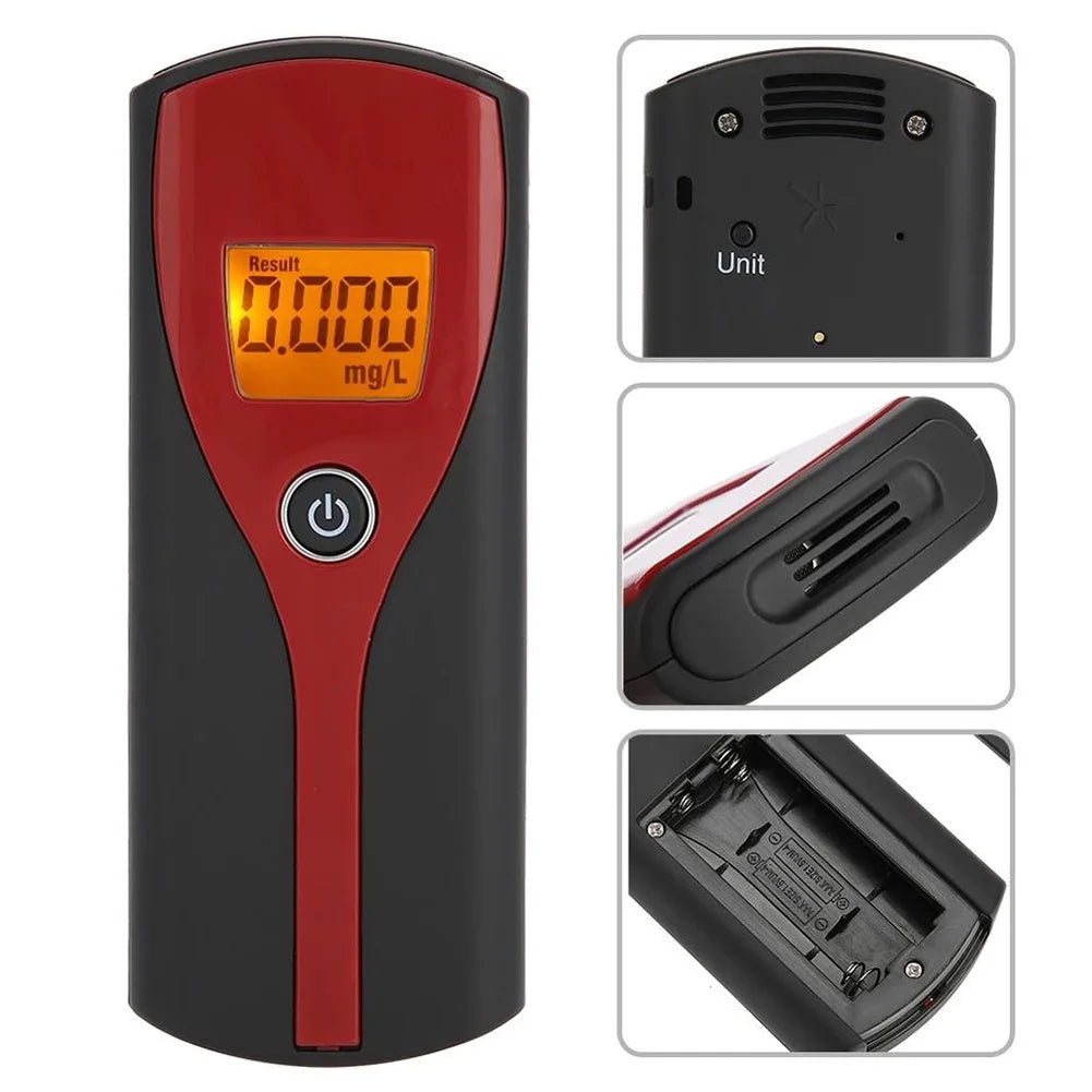 Non-Contact Alcohol Tester LED Digital Display Portable  Alcohol Breath Tester High Professional Accuracy Breathalyzer