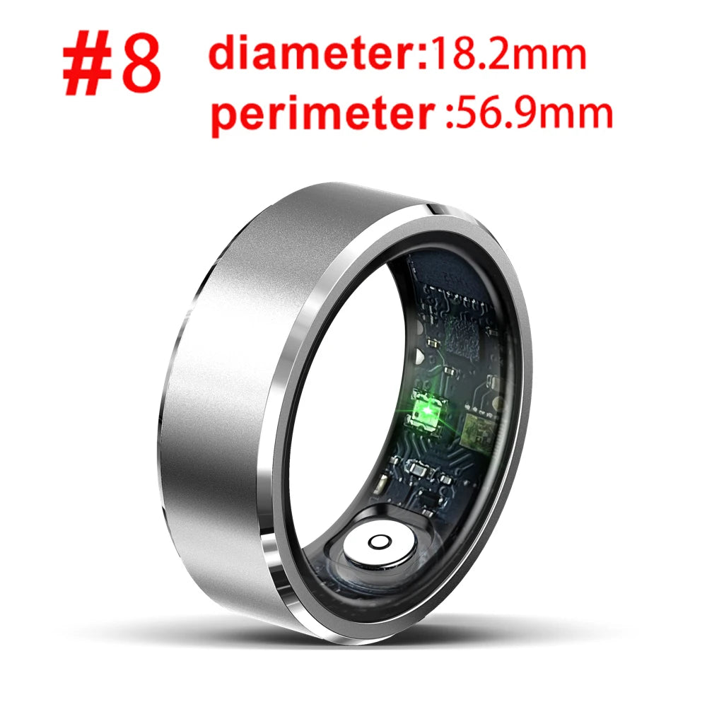 Smart Health Ring Comprehensive Wellness Tracker with 24/7 Monitoring Versatile Fitness Modes And Waterproof Design for Active Living