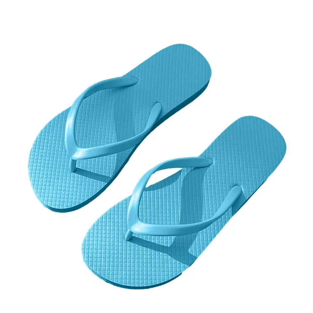 Summer Women's Slipper Non-Slip Flip Flops Bathroom Quick Drying Slippers Clip Toe Flat Slippers for Home Shower Beach