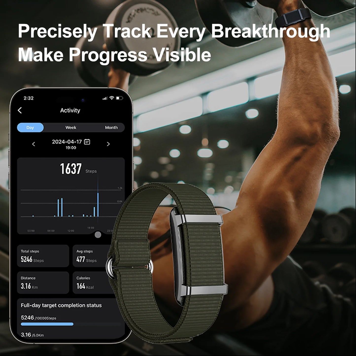 Smart Fitness Band - No subscription fees