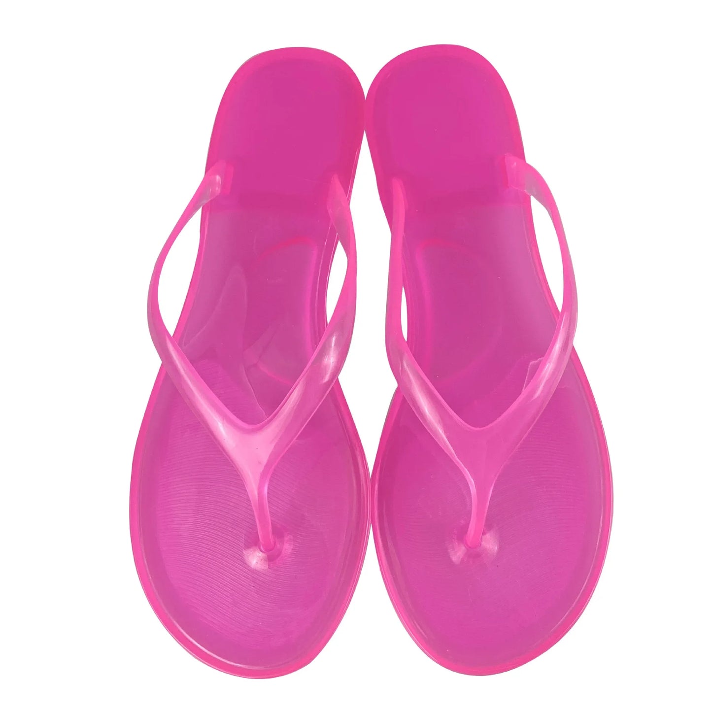 Flip Flops Slippers Outdoor Beach Anti-slip Slipper Summer Transparent Flat Sandals