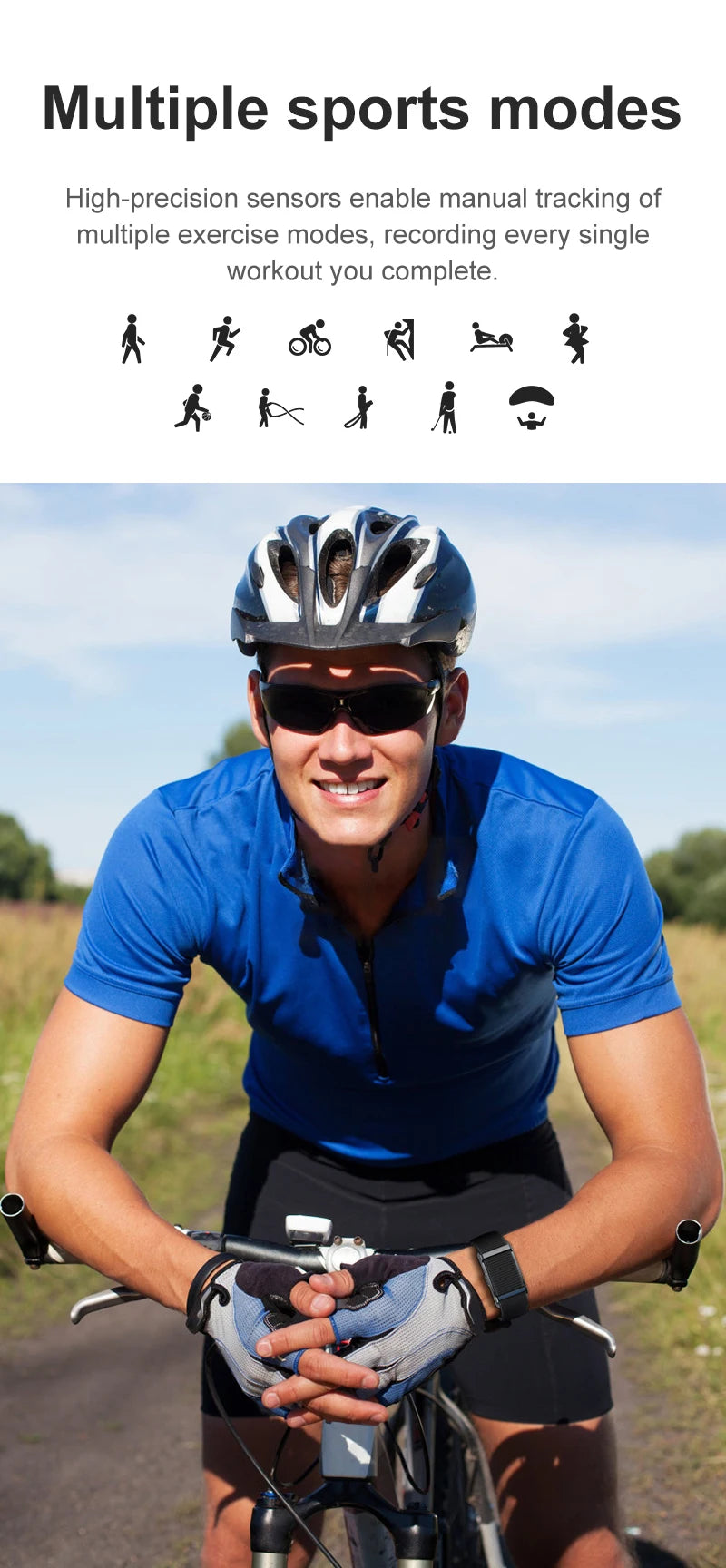 Smart Fitness Band - No subscription fees