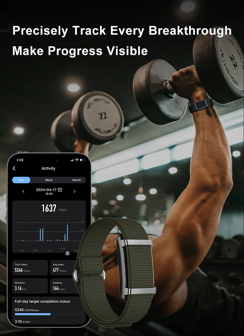 Smart Fitness Band - No subscription fees