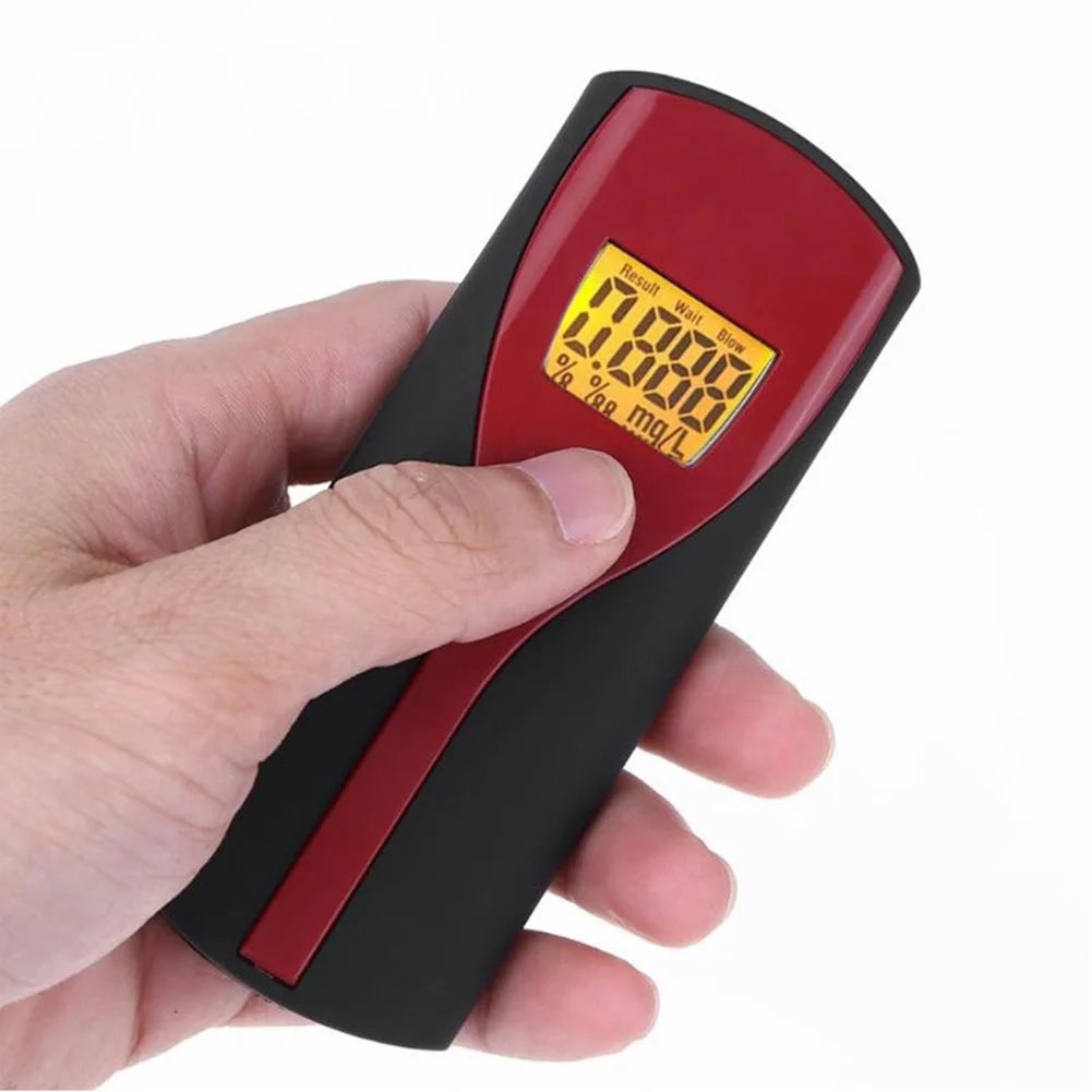 Non-Contact Alcohol Tester LED Digital Display Portable  Alcohol Breath Tester High Professional Accuracy Breathalyzer