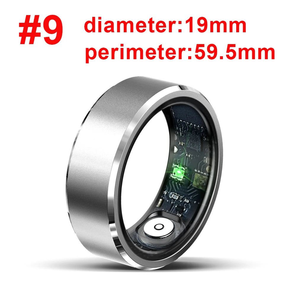 Smart Health Ring Comprehensive Wellness Tracker with 24/7 Monitoring Versatile Fitness Modes And Waterproof Design for Active Living