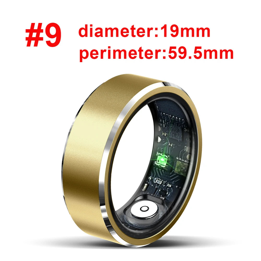 Smart Health Ring Comprehensive Wellness Tracker with 24/7 Monitoring Versatile Fitness Modes And Waterproof Design for Active Living