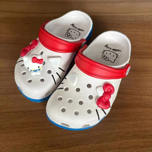 Hello Kitty Sandals Slippers  Cat Sandals Beach Shoes Summer Slippers